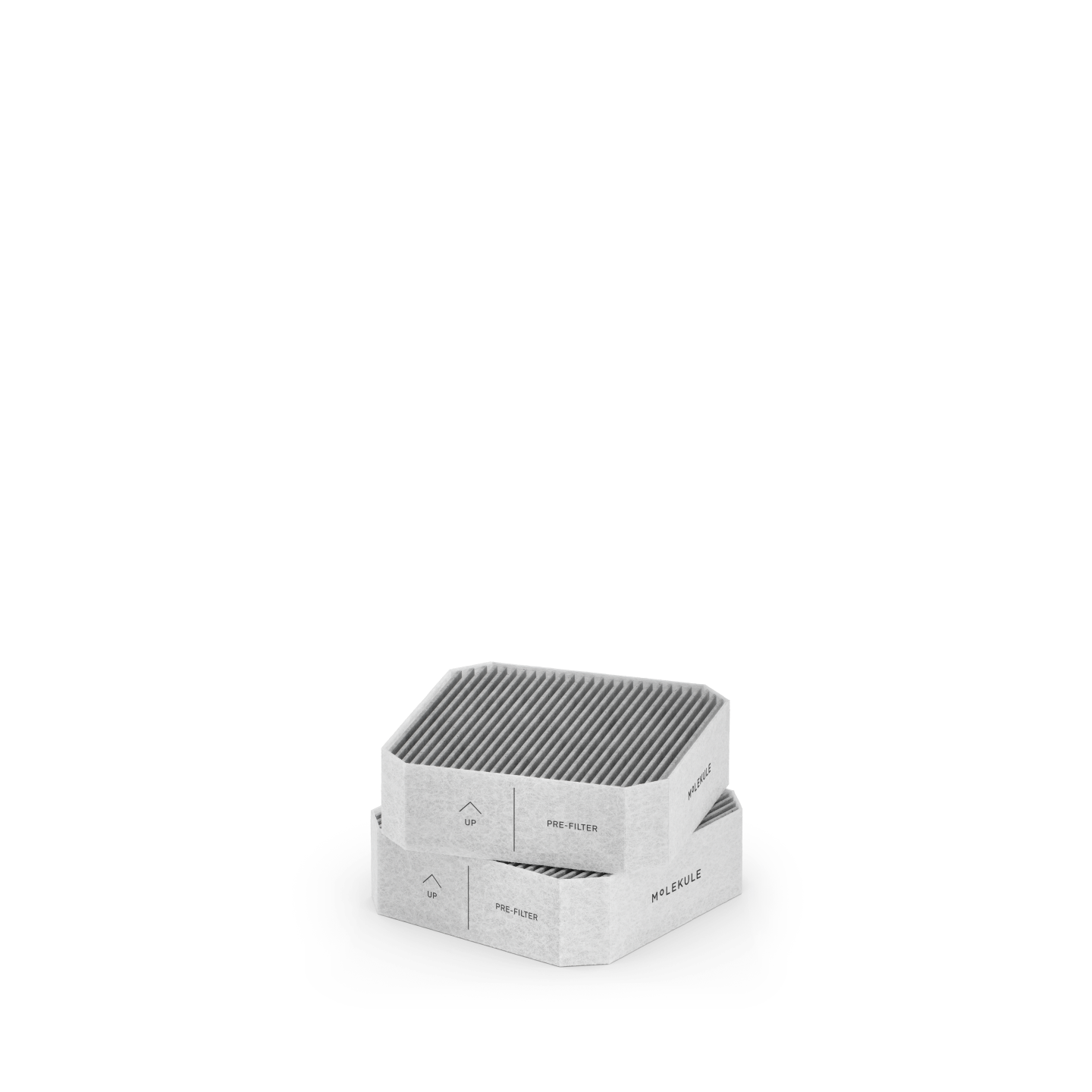 Two Air replacement pre-filters.