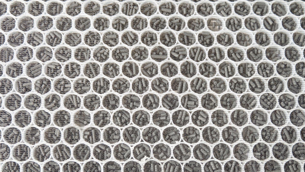 Honeycomb pattern of air purifier filter