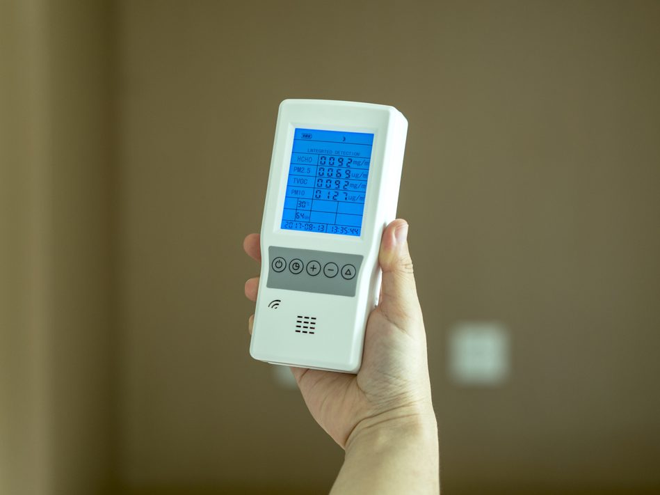 Home air quality sensor