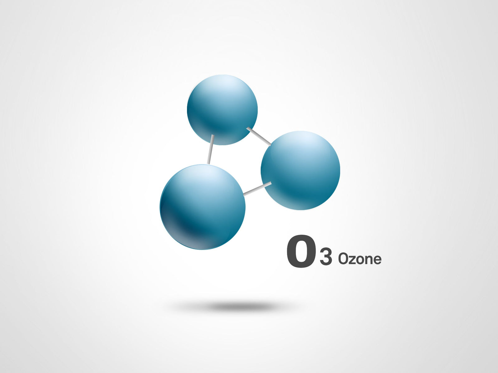 Ozone molecule