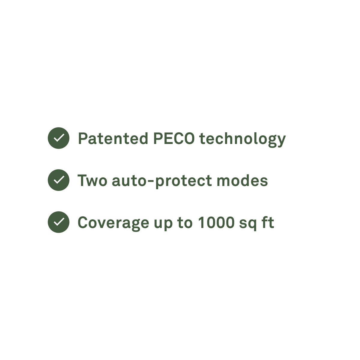 Molekule Air Pro air purifiers feature patented PECO Technology, two auto-protect modes, and cover up to 1000 square feet.