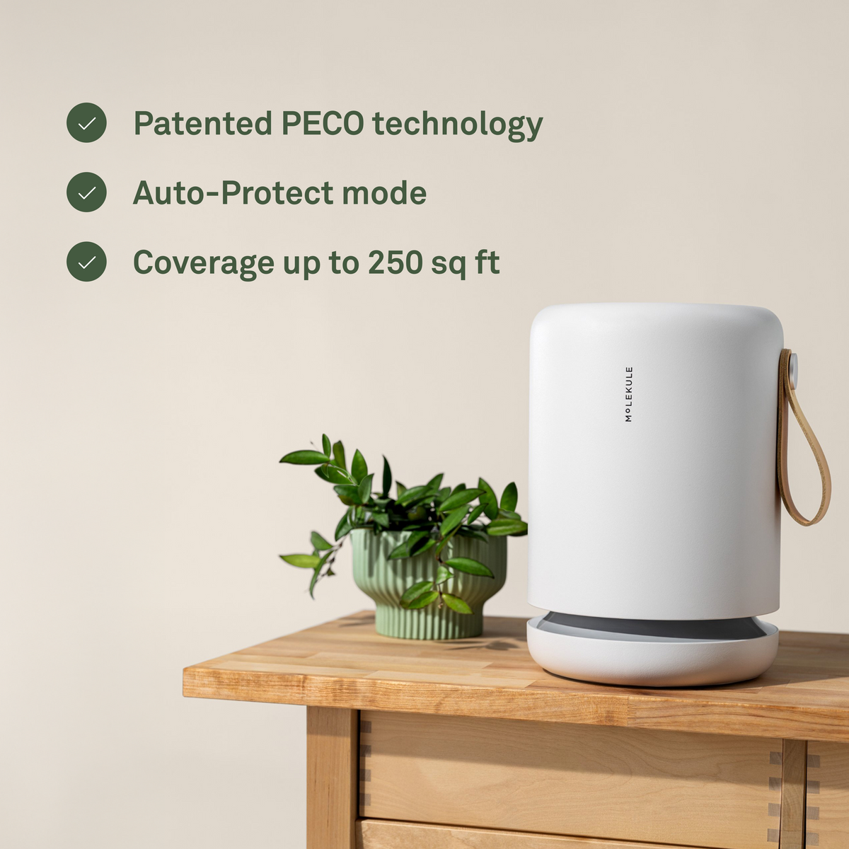 Air Mini+ with PECO-HEPA Tri-Power filter