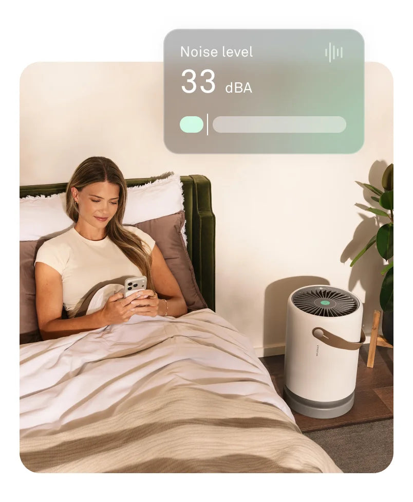 Our quietest purifiers ever